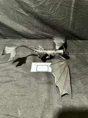 2013 Toothless Wild Night Fury missile fire attack action figure 11″ black tail
