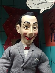 VTG Pee-Wee Herman Talking Pull String Doll 18” Original – Works Squeaky