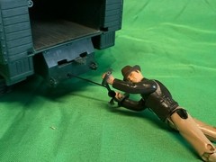 Raiders of the Lost Ark Convoy Truck, ORIGINAL, VINTAGE, *figure not included
