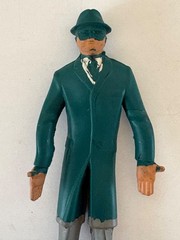 VINTAGE 1966 LAKESIDE “GREEN HORNET” SUPER FLEX BENDY FIGURE