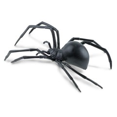 Safari Ltd. Black Widow Spider Figurine – Realistic 6.5″ Arachnid Figure – Ed…
