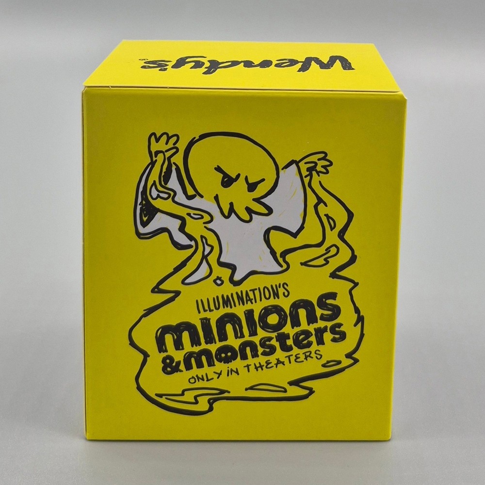 Wendys Minions & Monsters Blind Box Mystery Figure Illumination 2024 Yellow Toy