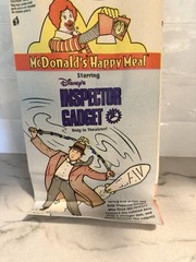 McDonald’s Disney Inspector Gadget Happy Meal Action Figure Toy 1999 Vintage