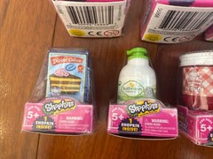 Lot Of 9 2017 Shopkins Collector’s Edition Mini Pack/ Tasty Bakes, Icy Delight