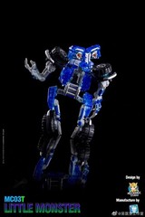 DR.WU MC03T Little Monster Wheelie Trucks Robot Action Figure TOY 8CM in stock