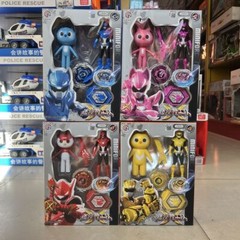 NEW A+BOX Miniforce Gyro Squad Toys Volt Max Lucy Spinning Battle Figures W/BOX