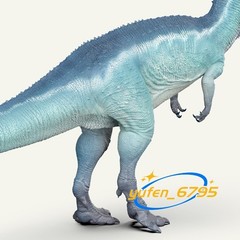 RECUR 1/48 Dilophosaurus Figure PVC Dinosaur Decor Animal Model Adult Gift Toys
