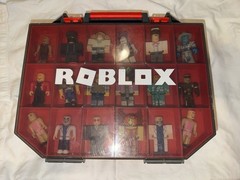 36 Roblox Action Figures w/ Storage Carrying Case 2 Layers, Random Characters