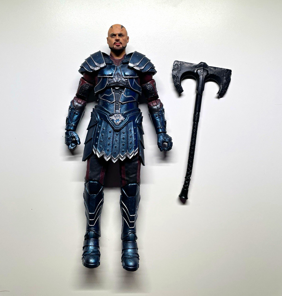 Marvel Legends Skurge, With Axe, No Guns, No Extra Hands.