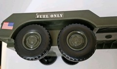 Vintage 2001 Hasbro G.I. Joe Motorized Military Big Rig Truck Trailer *Read Des*