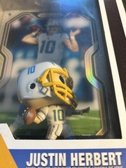 Funko POP! Trading Cards: NFL Panini Prizm LA Chargers Justin Herbert #08 NEW