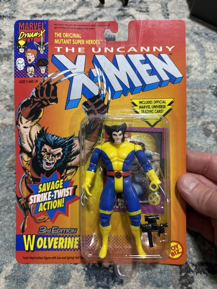 1992 ToyBiz Marvel The Uncanny X-Men WOLVERINE 3rd Edition