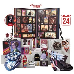YuMe Netflix Gift Box- 2026 Calendar with 24 Collectibles- from 7 Iconic Series