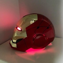 Autoking Iron Man Mask Mk5 1:1 Helmet Wearable Voice Touch Cosplay Props Jarvis