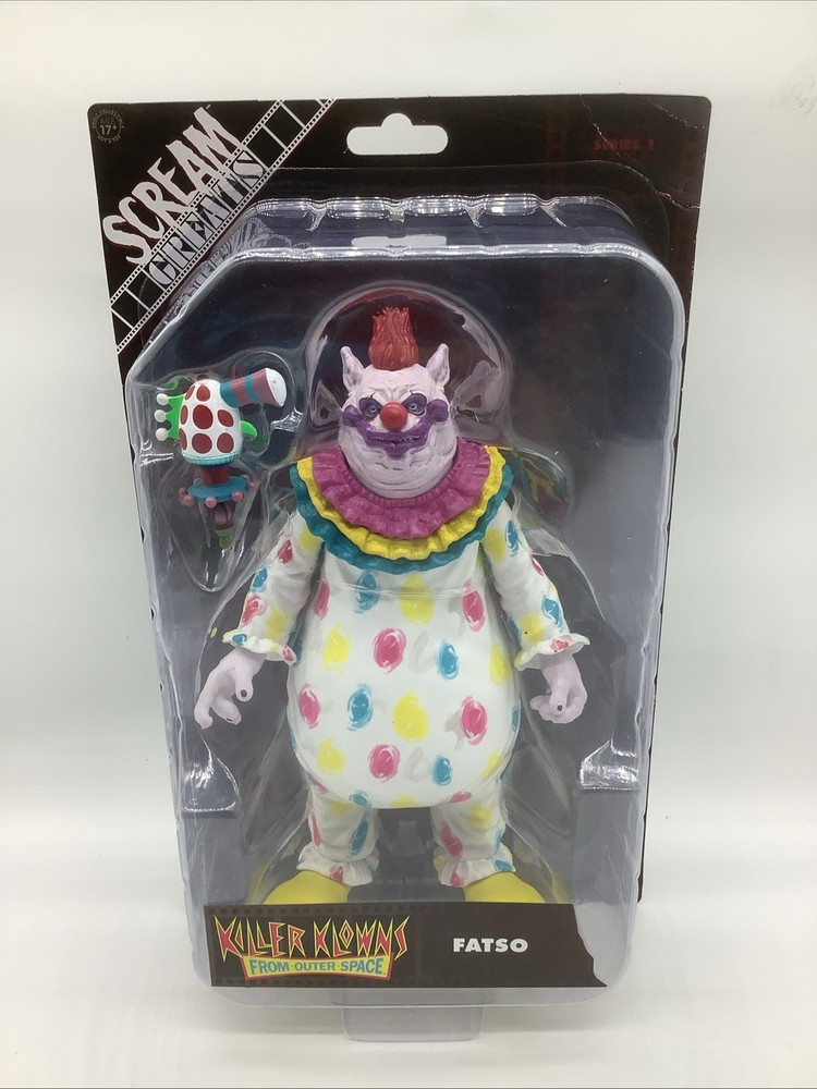 2023 SCREAM GREATS – KILLER KLOWNS FROM OUTER SPACE FATSO 8IN Figure. NIDB
