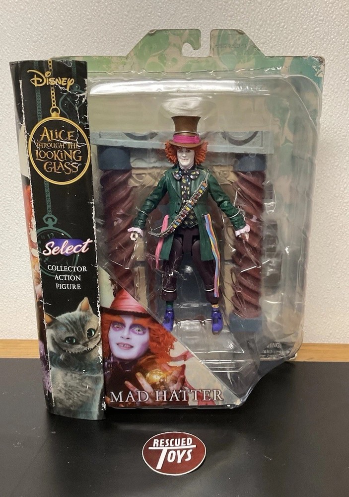 Disney Alice Through the Looking Glass Mad Hatter Diamond Select NEW UNOPENED