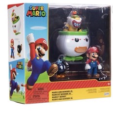 Super Mario and Bowser Jr 2.5-in Figure Set 5-Pack
