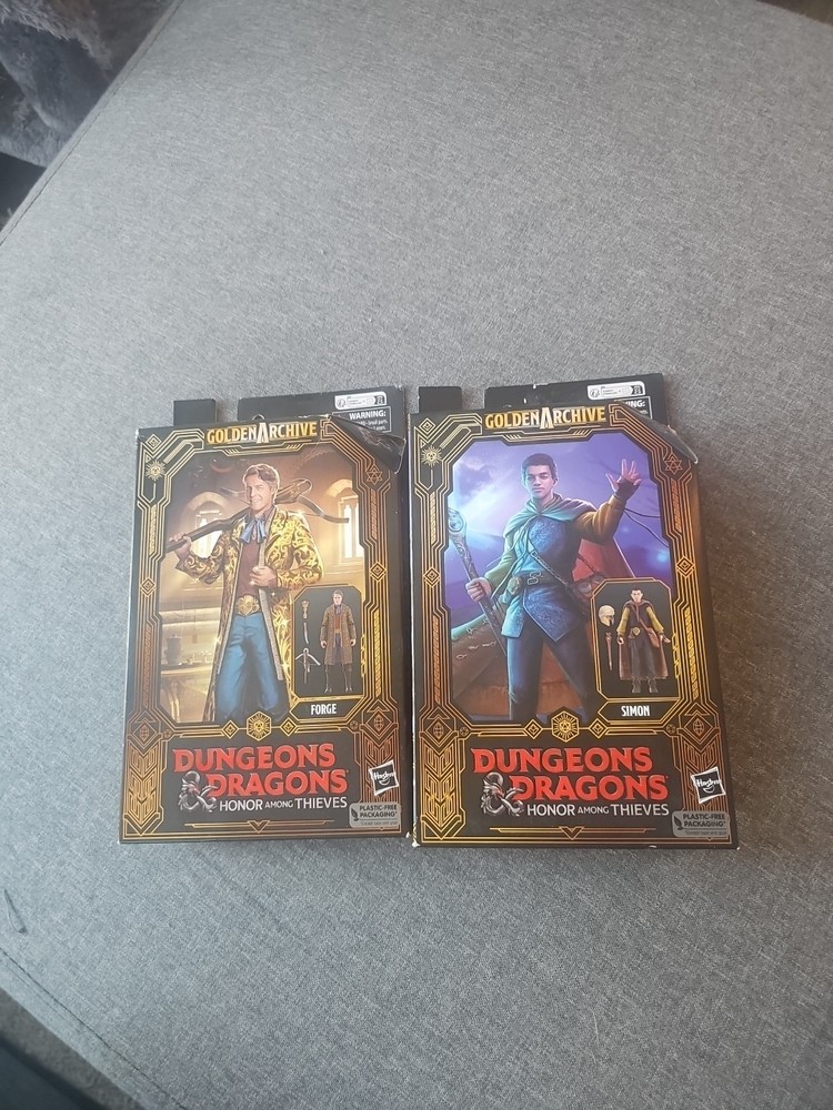Dungeons & Dragons: Honor Among Thieves – Forge Simon Lot Golden Archive Figures