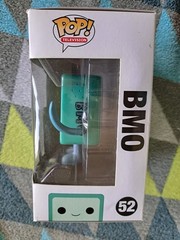 BMO Pop 52 – Adventure Time Funko Pop! 2013 Vaulted + Protector – Loose Screen