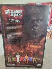 Sideshow Collectibles PLANET OF THE APES GORILLA SOLDIER 12″ Action Figure #7505