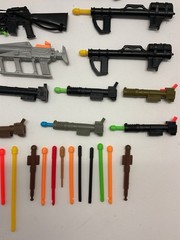 Vintage Accessories Lot For 12″ GI Joe Military Figures Weapons Long Rifles #I