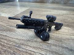 Valaverse Action Force Weathered Assault Rifle XtraMags Fodder GI Joe Classified