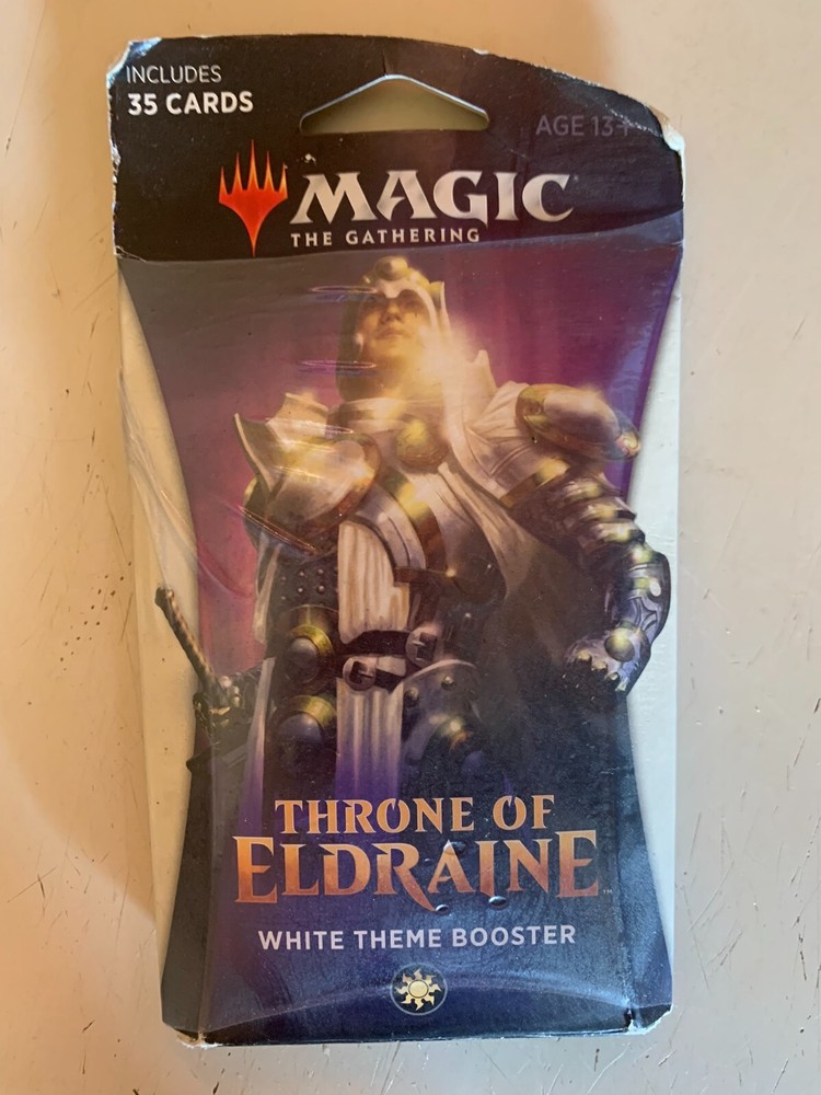 MAGIC THE GATHERING THRONE OF ELDRAINE THEME BOOSTER