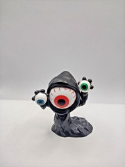 Ninja Kidz Eyeball Grim Reaper Rare Mini Action Figure 3″ Collectible Toy