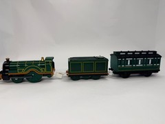 TrackMaster Plarail Emily Passenger Coaches Custom Made for Thomas Train
