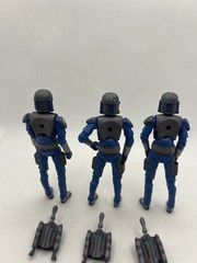 Star Wars The Clone Wars Death Watch Mandalorian Warrior Lot *see Pics