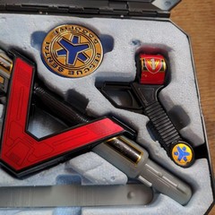 GoGoFive Super Rescue Lab Lightspeed Rangers Vintage Toy Bandai 12 x 10 x 5 inch