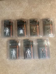 Star Wars Black Series 3.75″ Orange/Black Card Complete Set, 2013