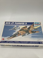 MiG-27 Flogger D Plane 1/48 Scale ERTL ESCI Model Kit NEW Unbuilt