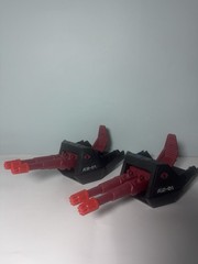 Hasbro G.I. Joe Cobra Terror Drome Cannon, Chair, Tip Caps Parts Hasbro 1986