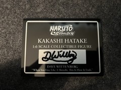 Rocket Toys Hatake Kakashi | Hand Signed by Dave Wittenberg (Voice Actor)