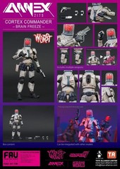 US🇺🇲 – The Worst x Acid Rain FAV-H11W Cortex Commander Brain Freeze Figure NEW