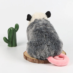 38cm/15in Cute Opossum Plush Toy Soft Stuffed Animal Sofa Decor Gift
