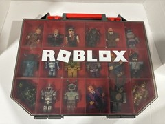 R0BL0X Figures Mixed Lot of Figurines Toys Action With Case and Unused Codes