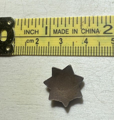 1:6 scale custom metal Law Enforcement Insignia and Badges- 2 variations