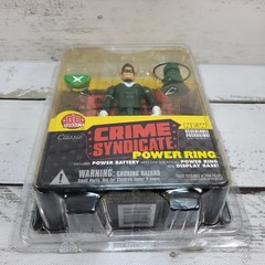DC Direct Crime Syndicate Power Ring 2002 6″ Adjustable Action Figure Vintage