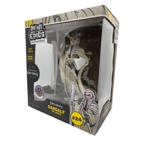 RARE Mini Epics Gandalf The White – Lord of the Rings – 20th Anny – Limited Ed