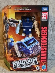 Transformers War for Cybertron Kingdom Deluxe Pipes