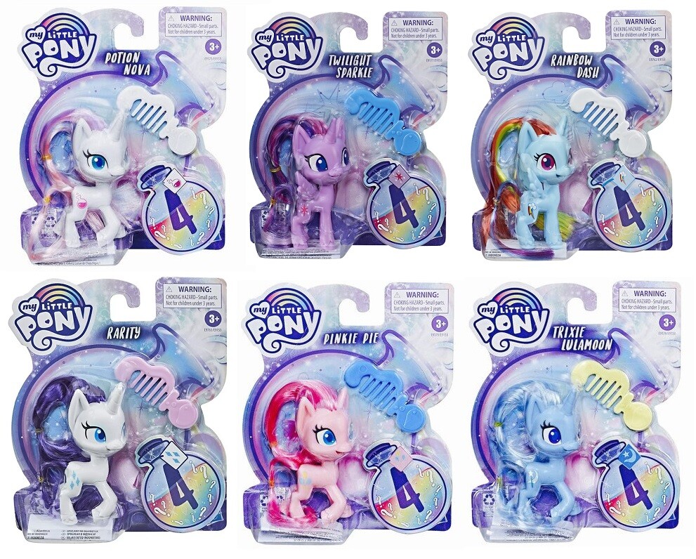 My Little Pony Potion Pony Figures – 3-inch Pony – Pick Style