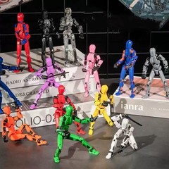 10 Packs Titan13 Action Figures – 3D Robot Toys for Kids, Birthday & Christmas