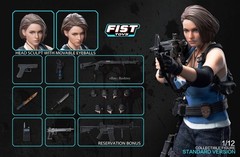 Presale Fist Toys FIST-002 1/12 Doomsday Cop Jill Policewomen Valentine Standard