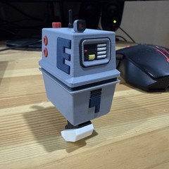 Star Wars Gonk GNK Droid 50mm (1:18/3.75” Scale) Poseable 3D Printed