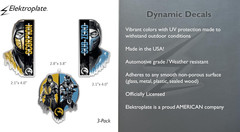 Officially Licensed Mortal Kombat Scorpion & Sub-Zero Dynamic Decals | Premium A