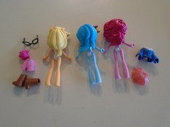My Little Pony Equestria Doll 4″ Mini Fashion Squad Doll ~ Rainbow Dash