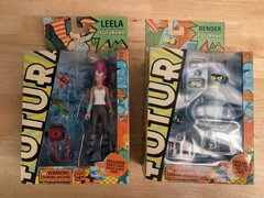NIB Futurama Series 1-3 Complete Figure Set W/ Robot Devil Toynami 2008