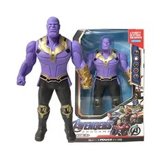 Kids Marvel Avengers Figure Spiderman Hulk Ironman Luminous Anime Action Toy
